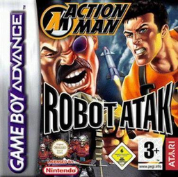 Action Man: Robot Atak box art for GameBoy Advance